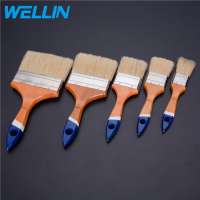 Longer Nature Wooden Handle Chip Wall Paint Brush