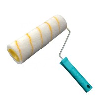 Roller Cover,Paint Roller,China Paint Roller Of White With Yellow Stripe S39618